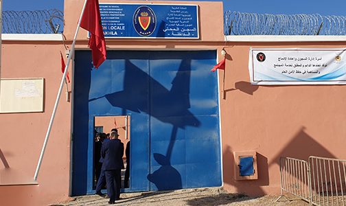 التامك في زيارة إلى السجن المحلي الجديد بمدينة الداخلة