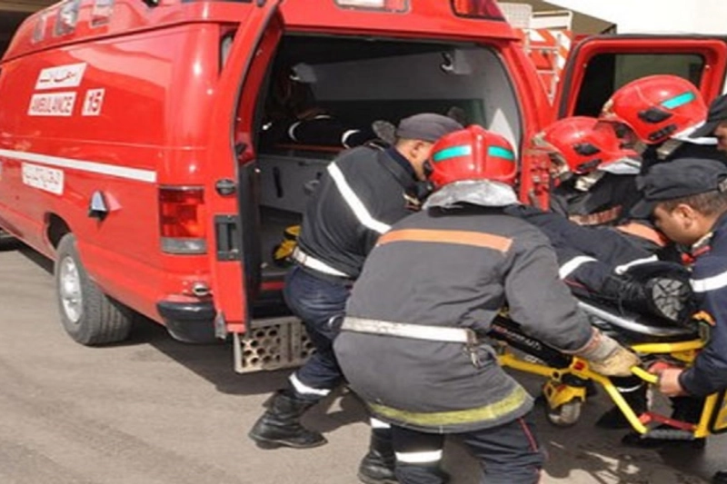 مصرع شخصين حادثة سير بين مدينتي قلعة السراغنة وابن جرير