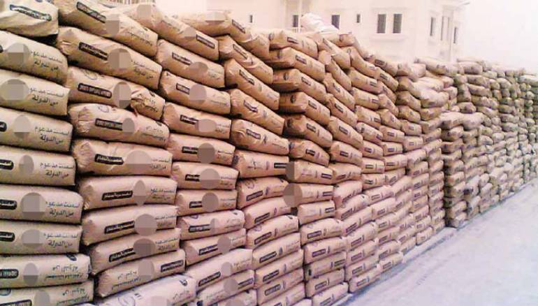 إحباط محاولة تهريب كمية مهمة من الإسمنت المدعم