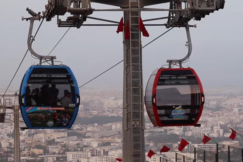 جماعة طنجة تطلق طلبات عروض دولية للتدبير المفوض للخدمة العامة للنقل الجماعي العمومي عبر التلفريك