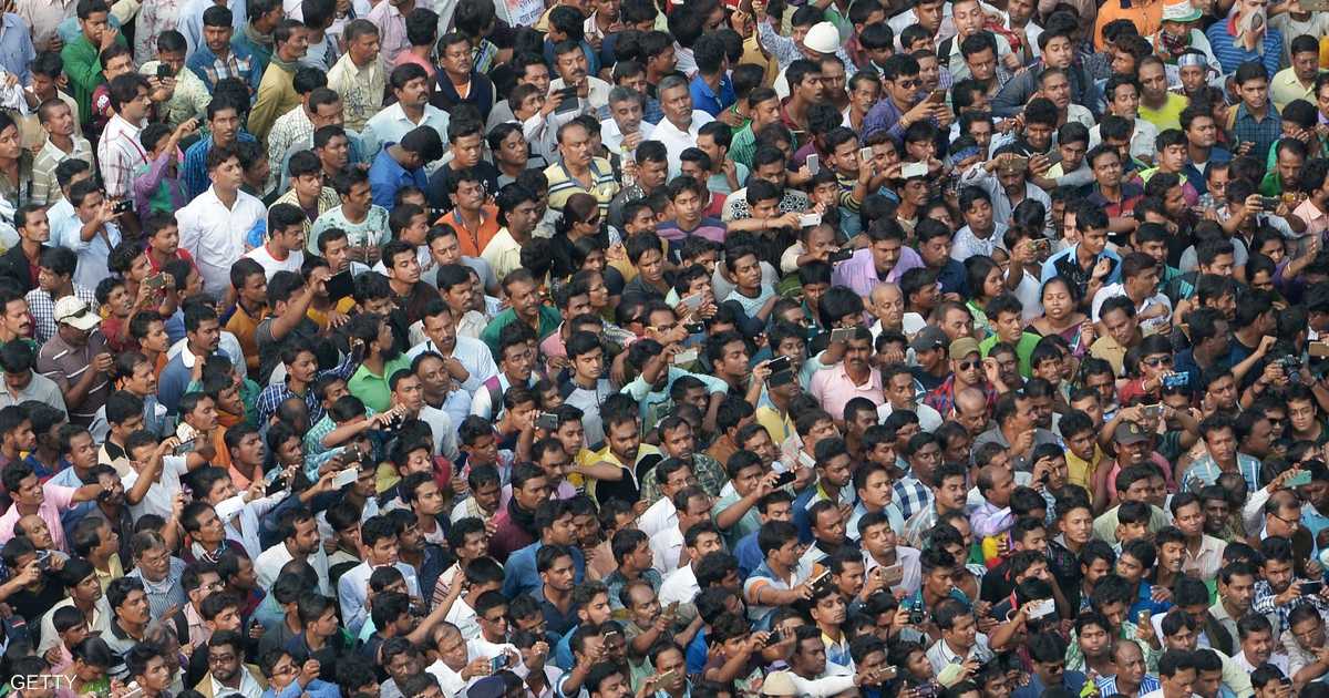 الهند في طريقها لتصبح أكبر دولة في العالم من حيث عدد السكان