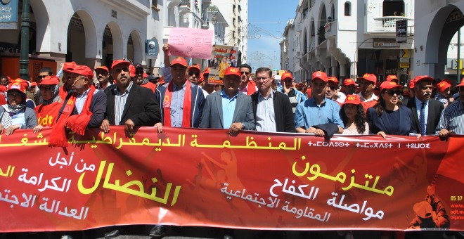 المنظمة الديمقراطية للشغل تدعو إلى تكريس مبادئ المساواة والعدل والحق في العيش بكرامة