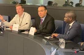 محمد أوزين في زيارة لمقر البرلمان الأوروبي بستراسبورغ