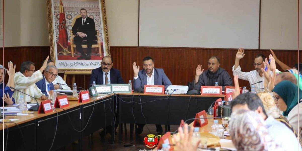 تارودانت: المجلس الجماعي بعقد أشغال الجلسة الثانية لدورته العادية