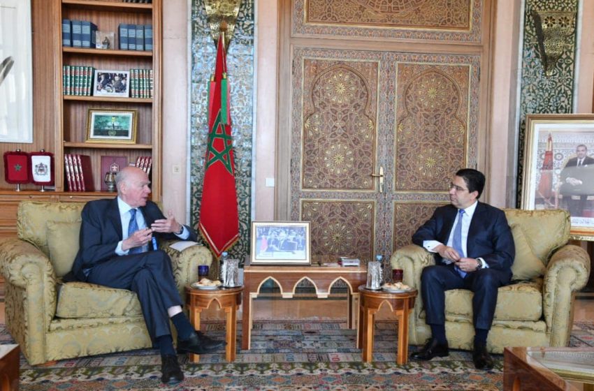 ناصر بوريطة يستقبل رئيس مؤسسة “كونراد اديناور”