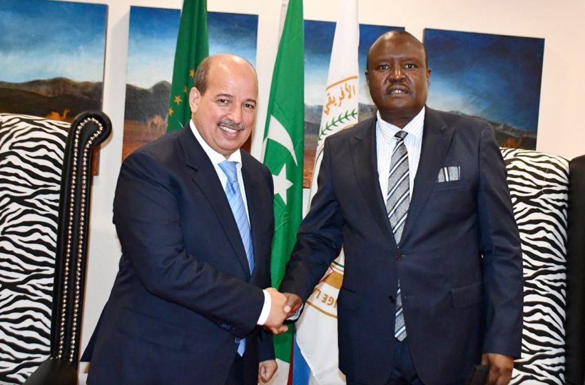 ميارةيتباحث عدد من المسؤولين البرلمانيين الأفارقة