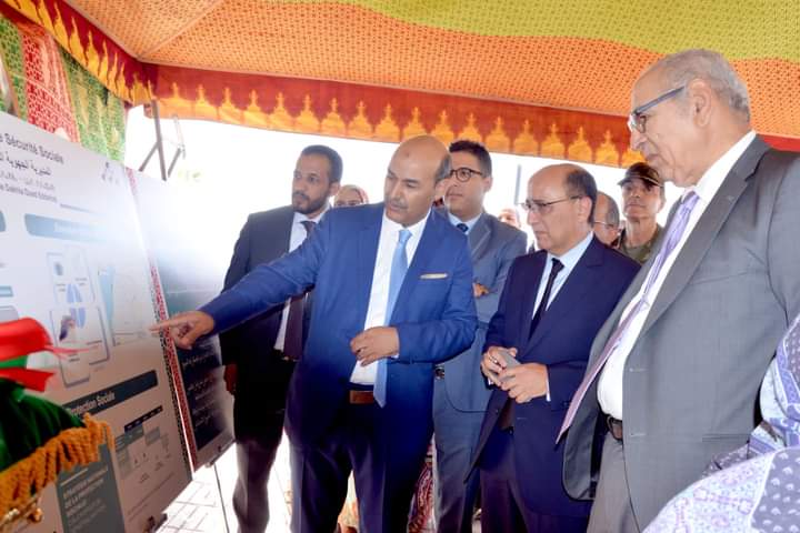 تدشين المديرية الجهوية الجديدة للصندوق الوطني للضمان الاجتماعي الداخلة وادي الذهب بمدينة الداخلة