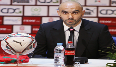 وليد الركراكي: “من يريد اللعب للفريق الوطني عليه ان يكون افضل من اللاعبين المتواجدين”