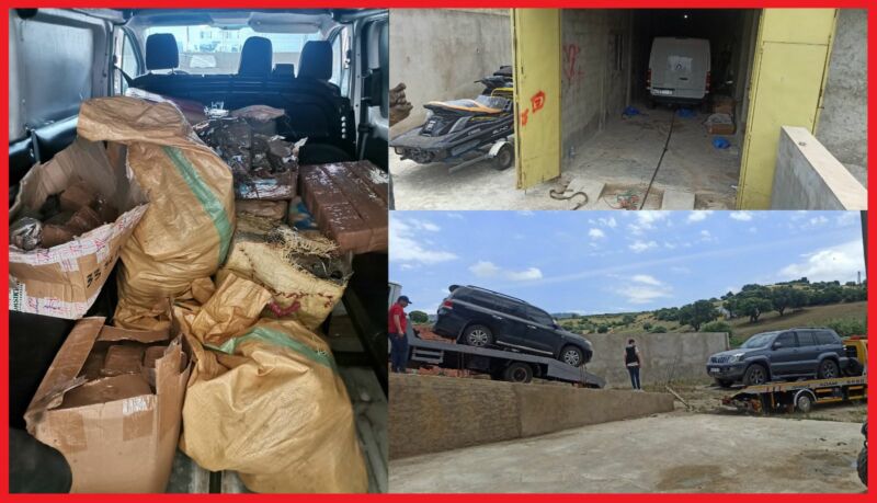 إجهاض عملية للتهريب الدولي للمخدرات بطنجة