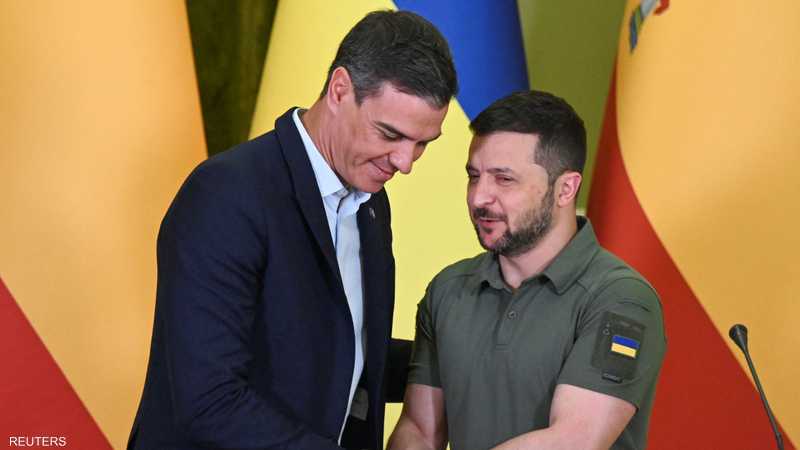 بيدرو سانشيز : “ترشيح أوكرانيا لعضوية الاتحاد الأوروبي سيكون أولوية للرئاسة الإسبانية للاتحاد”