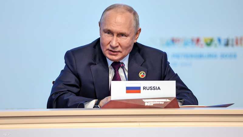 بوتين: روسيا تسعى لتعزيز التعاون العسكري مع إفريقيا