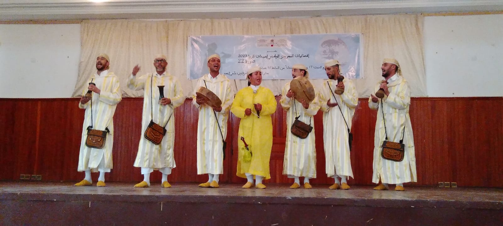 30 مجموعة شابة بالمهرجان الوطني 22 لعبيدات الرما بخريبكة