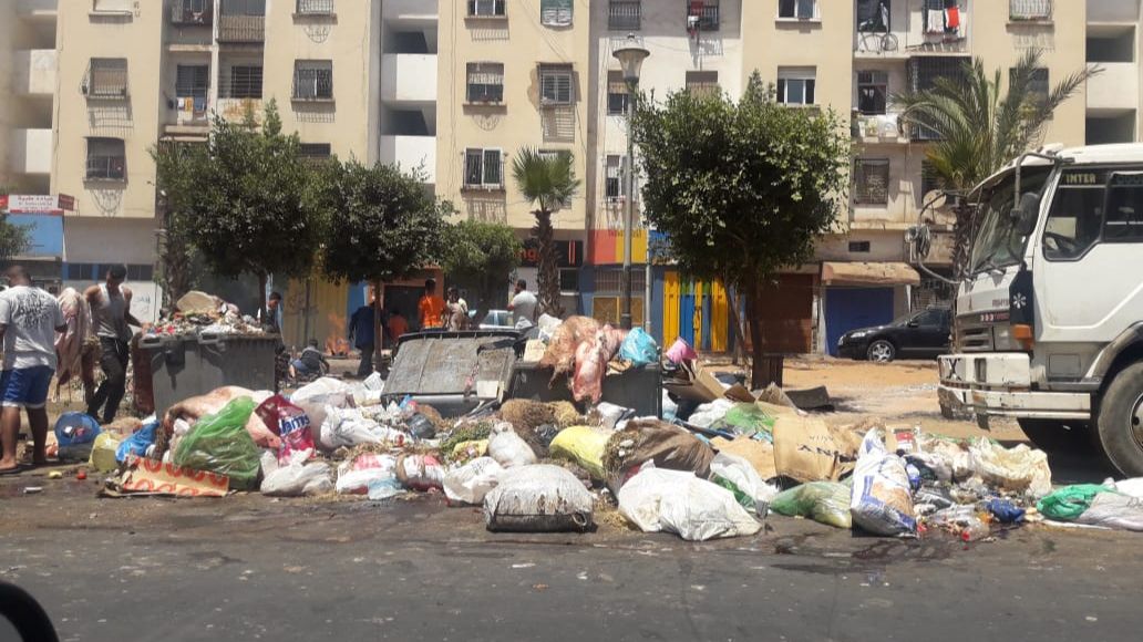 تازة: جمع أكثر من 1700 طنا من مخلفات العيد والنفايات المنزلية