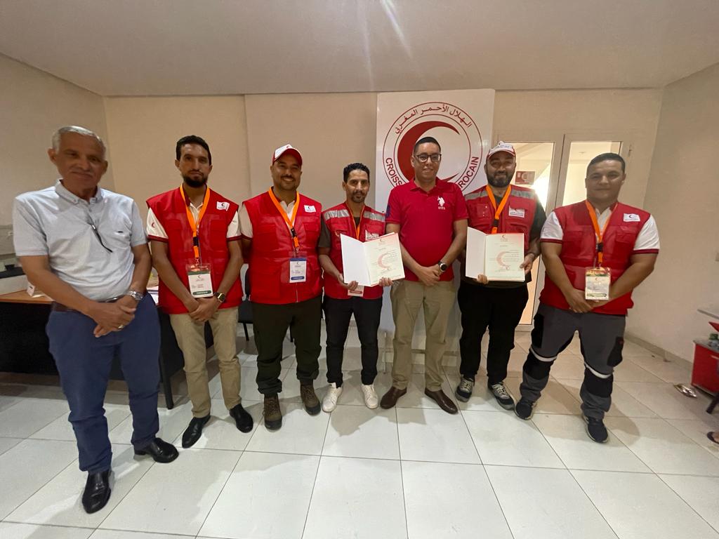 اختتام زوال دورة تكوين المكونين في الإسعافات الأولية بجهة مراكش آسفي