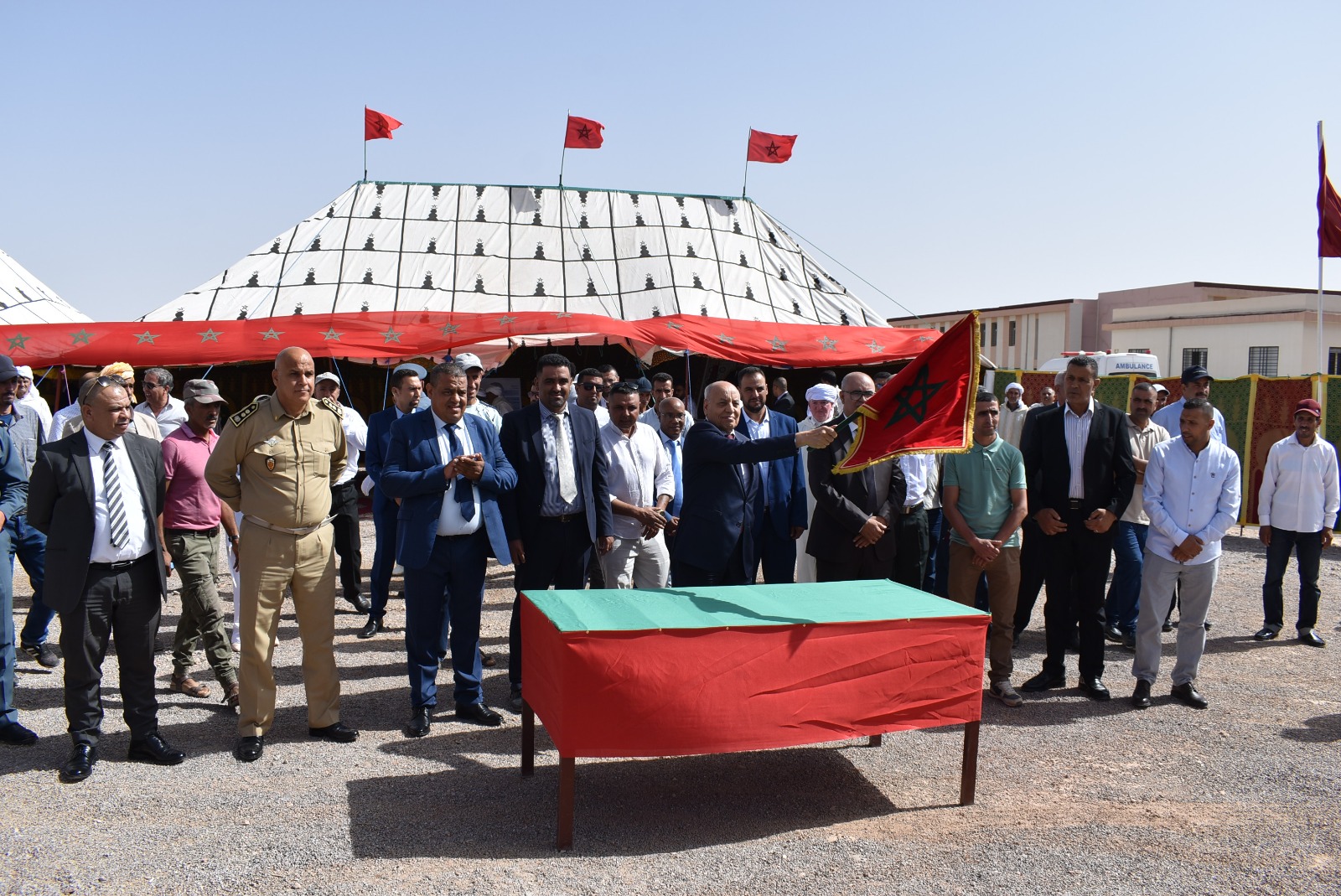 تاوريرت… عامل الاقليم يعطي انطلاقة عدة مشاريع بمناسبة الذكرى والعشرون لتربع صاحب الجلالة الملك محمد السادس على عرش أسلافه المنعمين