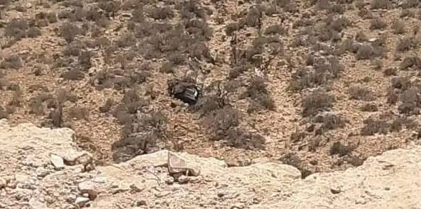 وفاة أسرة في حادث سقوط السيارة أسفل جبل إگي نتاما المطل على منطقة أغزديس