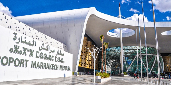 مطار مراكش يحتل المرتبة الثانية وطنيا من حيث عدد المسافرين