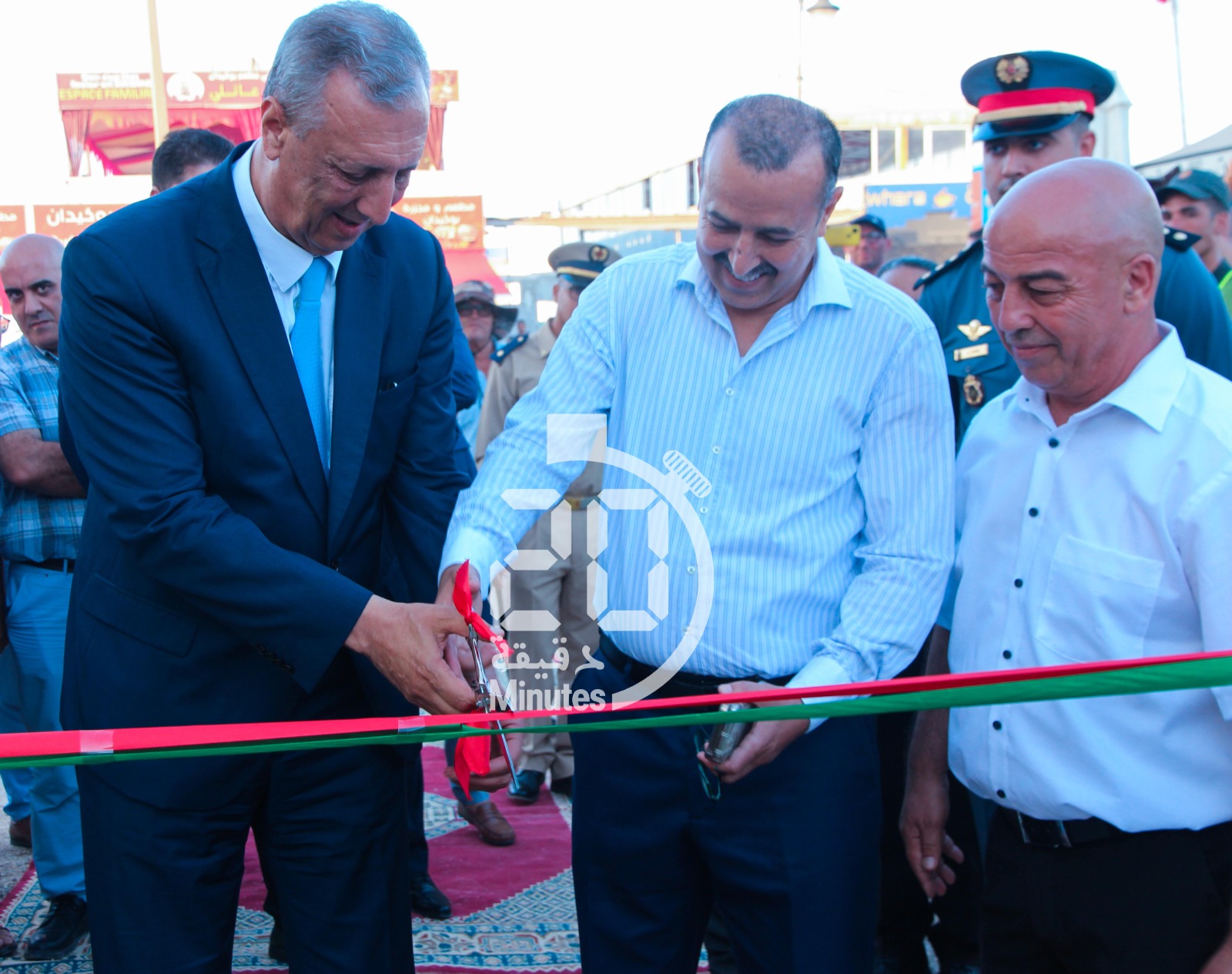 بمناسبة عيد العرش افتتاح المهرجان الصيفي بجماعة أين يوسف وعلي بحضور عامل إقليم الحسيمة والبرلماني عبد الحق أمغار.