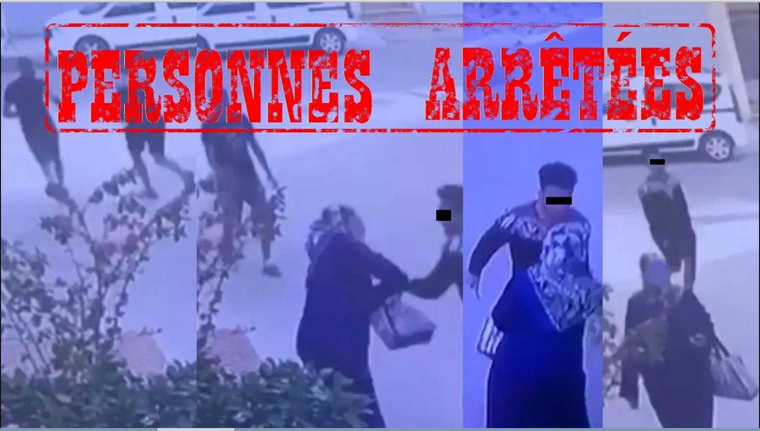 مصالح الأمن الإقليمي بسلا تتفاعل مع مقطع فيديو يظهر قيام شخصين بتعريض سيدة للسرقة تحت التهديد