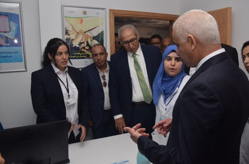 انطلاق أشغال بناء مصلحة الطب النفسي والأمراض العقلية بالمركز الاستشفائي الجهوي الحسن الثاني بالداخلة.