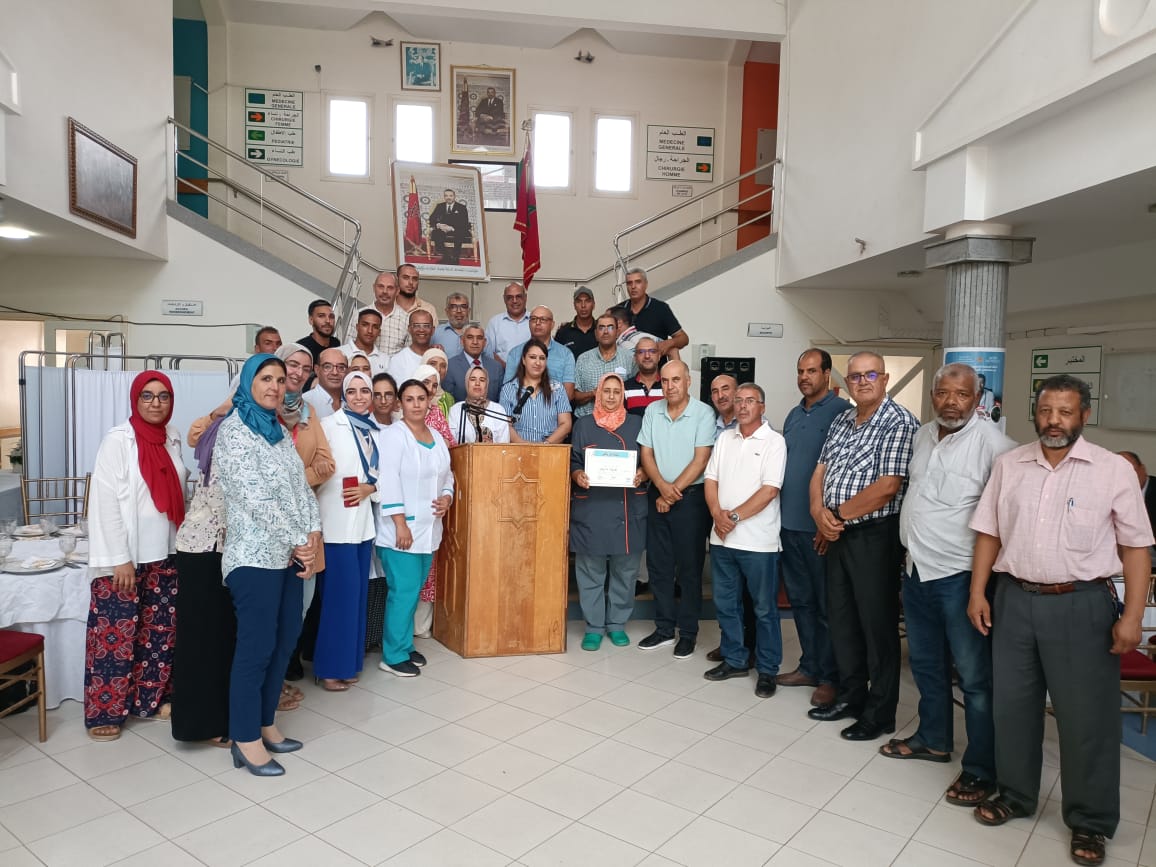 إقليم الحاجب :حفل أختتام البرنامج الاقليمي للتبرع بالدم