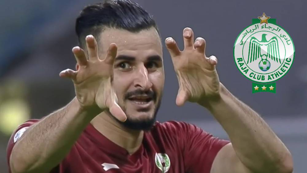 رسميا المهاجم العراقي أيمن حسين في كشوفات الرجاء الرياضي