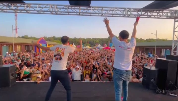 الفنان سعيد بيبو يحتفي باليوم الوطني للمهاجر ضمن قافلة المواطنة