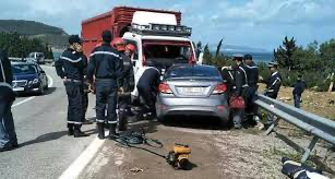 إصابة 2509 في حوادث السير بالمناطق الحضرية