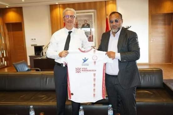 بلاغ ولاية جهة مراكش أسفي بعد استقبال الوالي لرئيس وبعض أعضاء نادي الكوكب المراكشي :