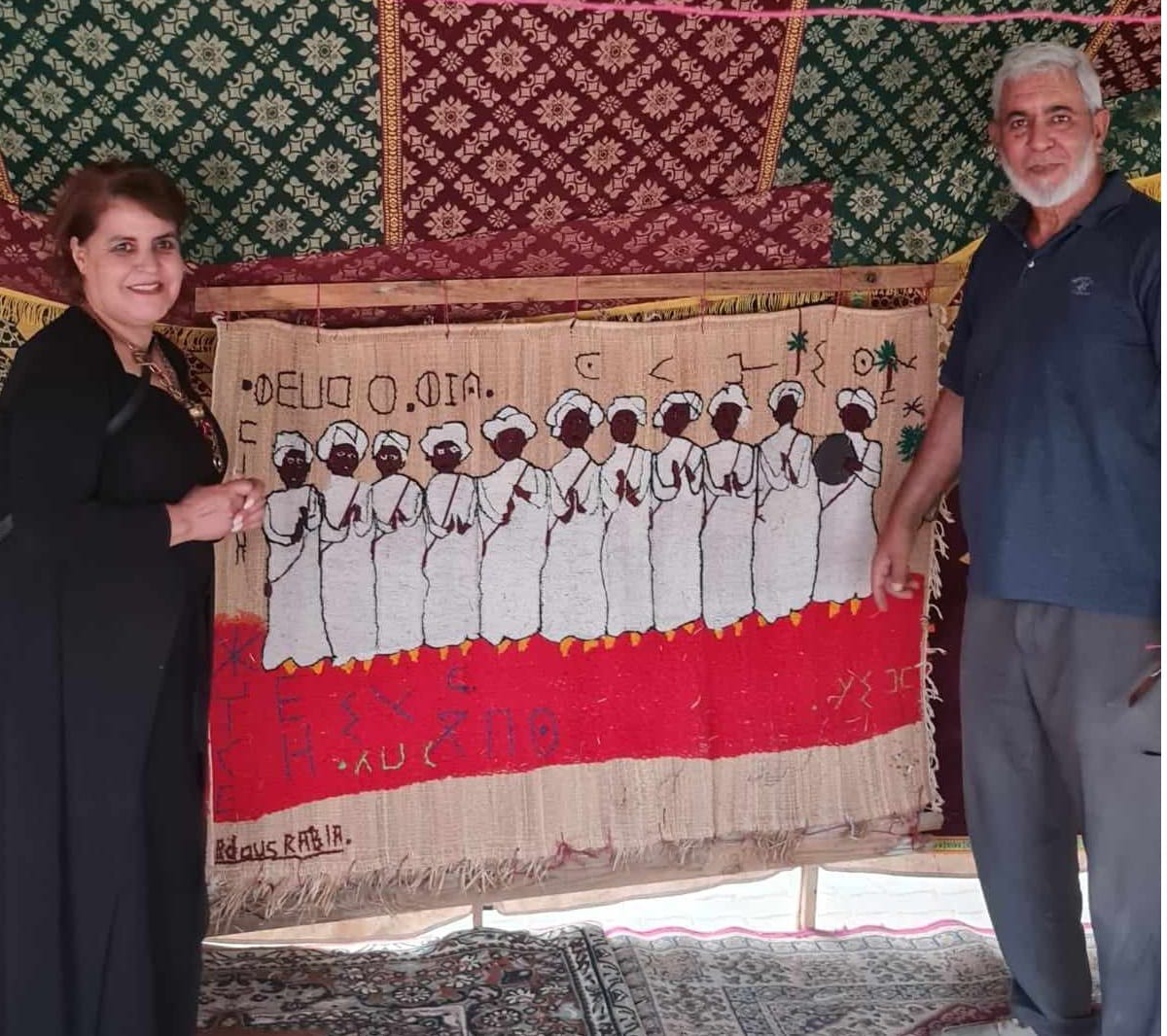 زاوية الشيخ تحتفي بتجربة الفنانة ربيعة عبدوس التشكيلية