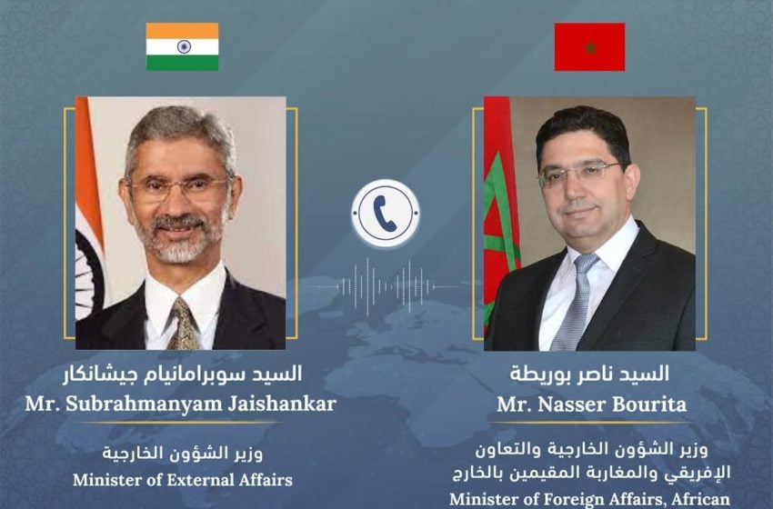 بوريطة يجري مباحثات هاتفية مع وزير الشؤون الخارجية الهندي سوبرامانيام جيشانكار