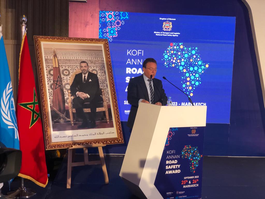 انطلاق فعاليات النسخة الثانية لجائزة كوفي عنان للسلامة الطرقية