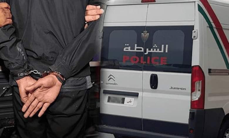 توقيف المشتبه فيه المتورط في ارتكاب حادثة سير عمدية مع جنحة الفرار التي كان ضحيتها شرطي مرور.