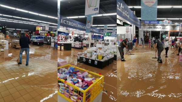 التساقطات المطرية القوية التي شهدتها مدينة وجدة تسببت في إغراق سوق مرجان