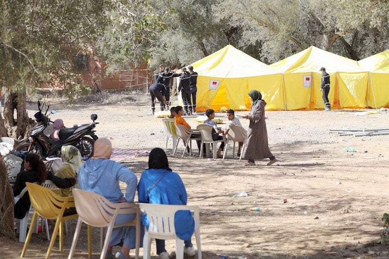 التحاق العشرات من تلاميذ بمنطقة آسني ب بالحجرات الدراسية لاستئناف الموسم الدراسي