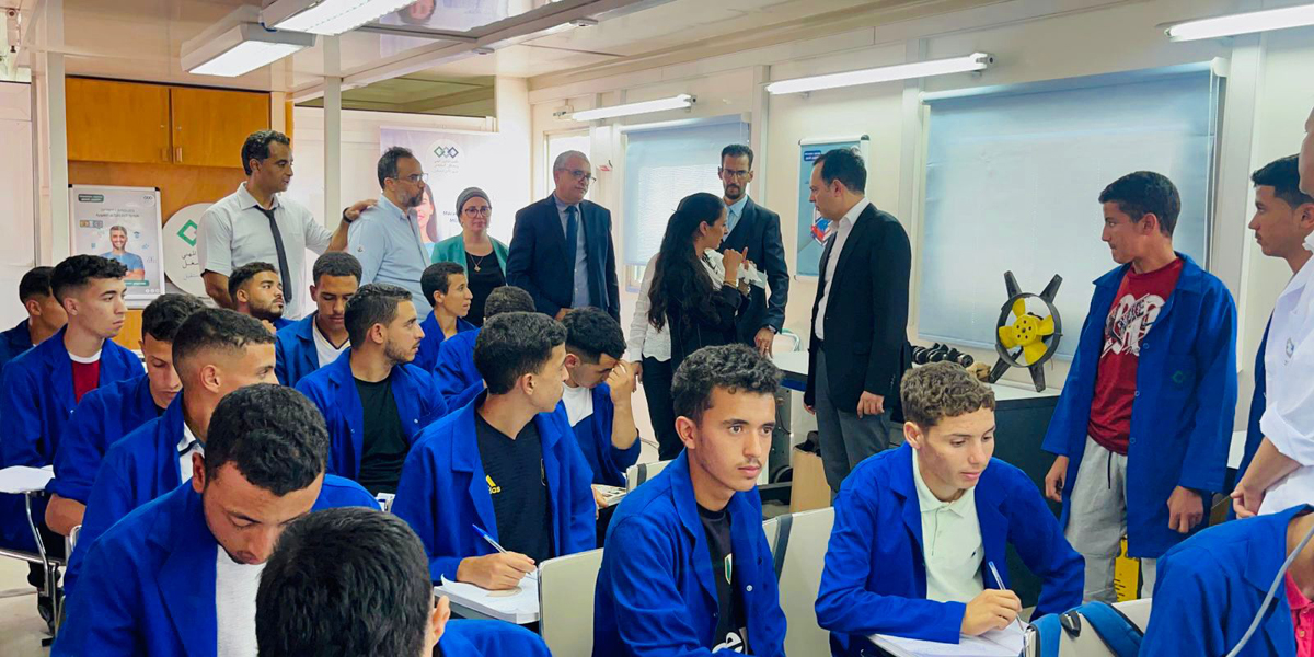 سكوري في زيارة ميدانية لمؤسسات التكوين المهني التابعة لإقليم الحوز المتضررة من الزلزال