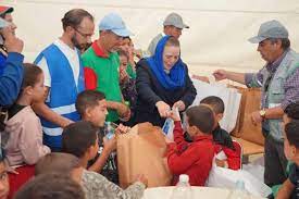 استمرار عملية المواكبة الاجتماعية والنفسية ودعم الأطفال والأشخاص المتضررين من الزلزال