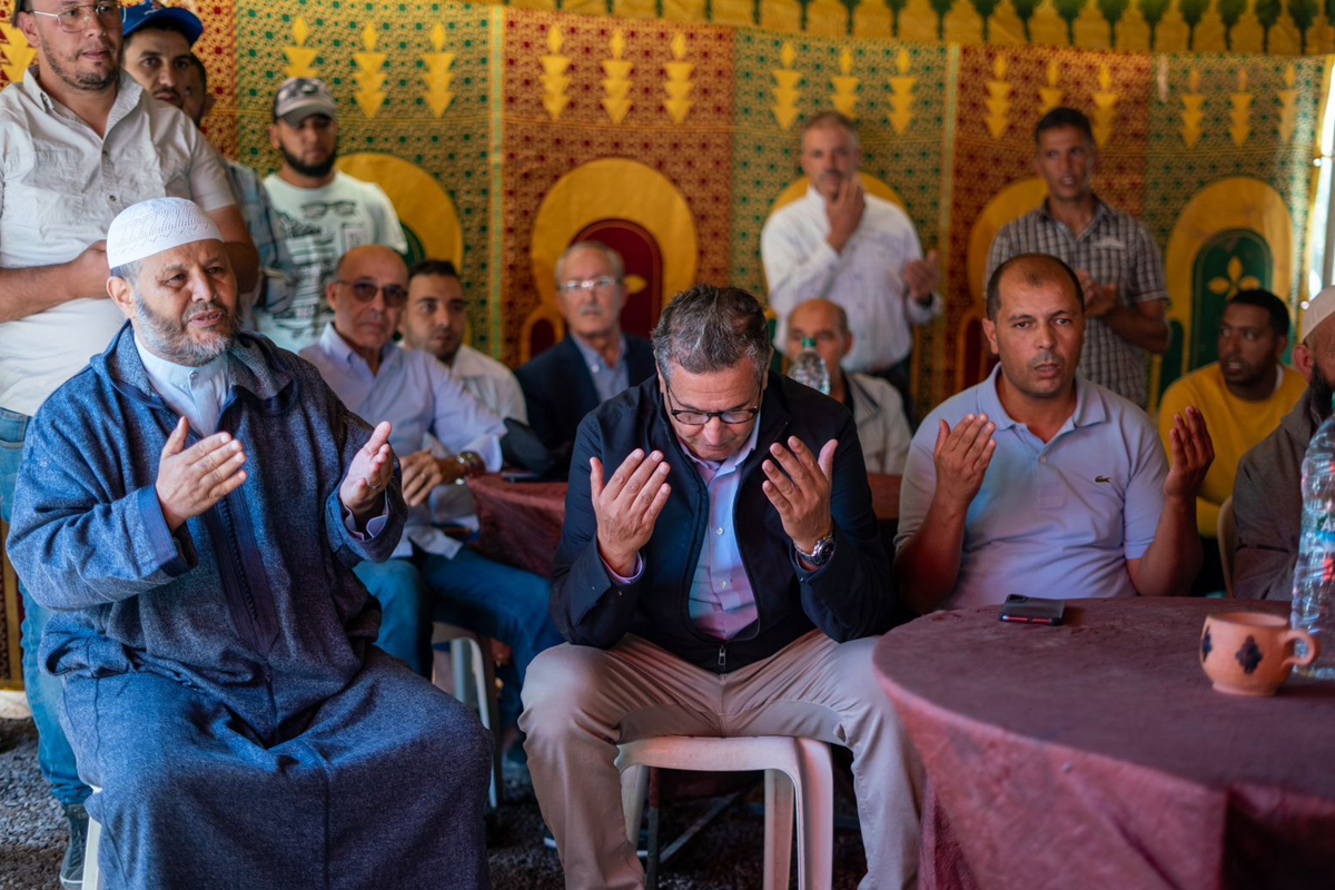 أخنوش في زيارة تفقدية إلى جماعة أسني إقليم الحوز