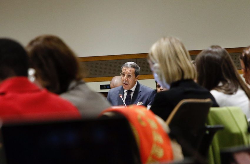 عمر هلال يسلط الضوء على العناية الكريمة التي ما فتئ يوليها صاحب الجلالة الملك محمد السادس للنهوض بقضايا المرأة