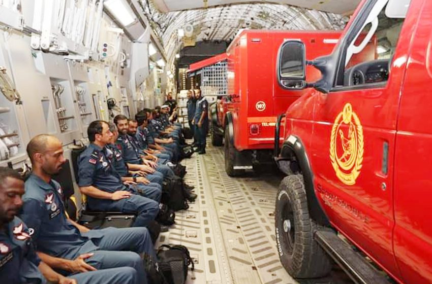 قطر ترسل مجموعة البحث والإنقاذ القطرية الدولية