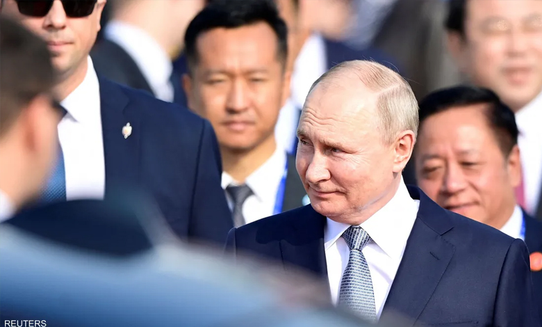 فلاديمير بوتين يصل إلى بكين،