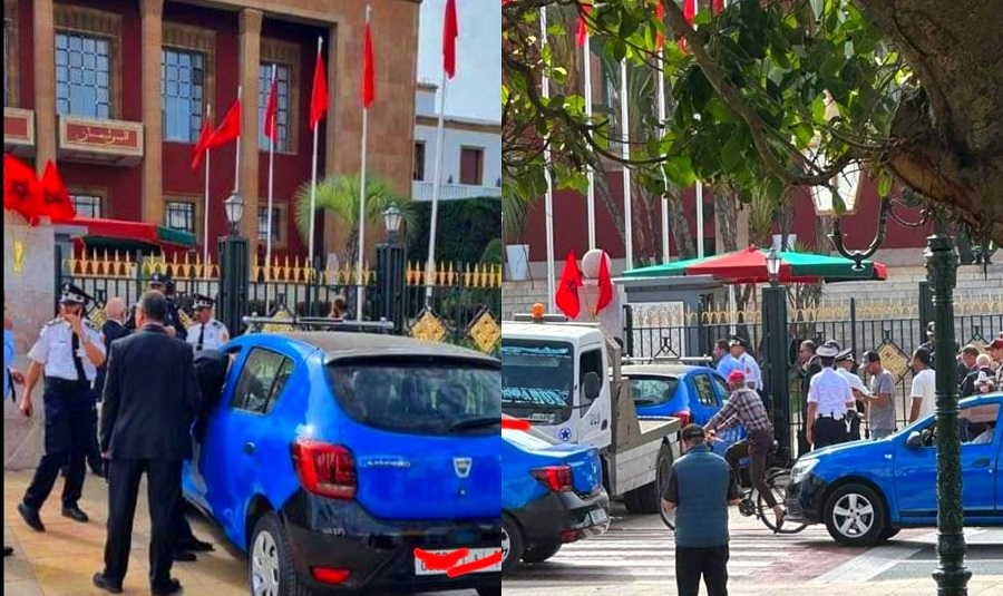 ضبط شخص في حالة غير طبيعية يشتبه في ارتكابه حادثة سير مع إلحاق خسائر مادية