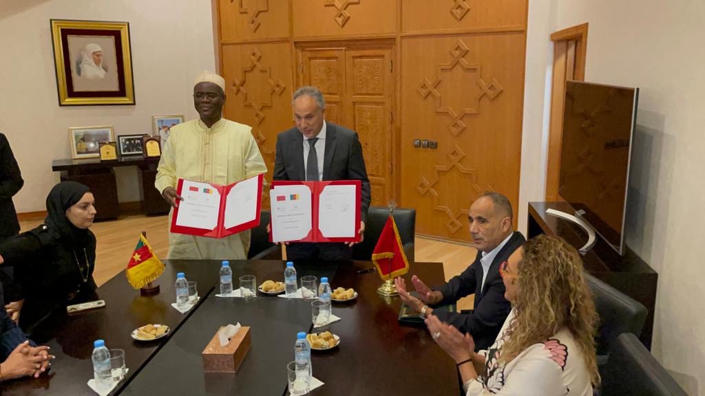 التوقيع على اتفاقية التعاون بين مجلس جهة مراكش أسفي وجهة شمال الكاميرون