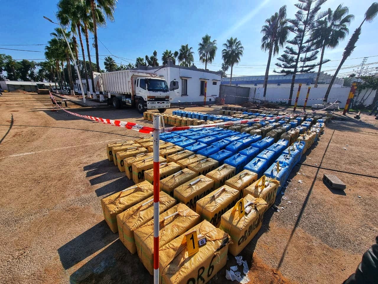 ضبط شاحنة محملة بكمية من المخدرات بإقليم الجديدة