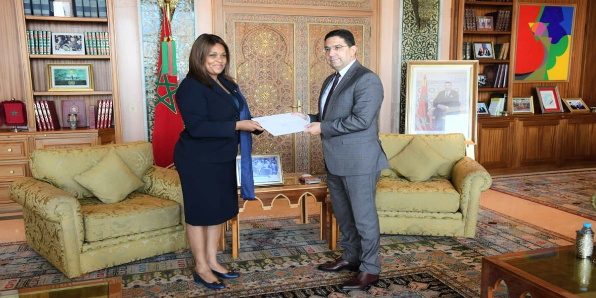 ناصر بوريطة يستقبل المستشارة ووزيرة الدولة بجمهورية غينيا بيساو