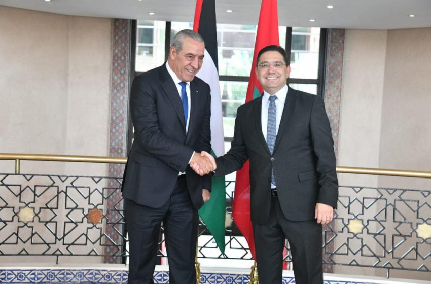 إشادة بالمواقف الثابتة والراسخة لصاحب الجلالة الملك محمد السادس اتجاه القضية الفلسطينية