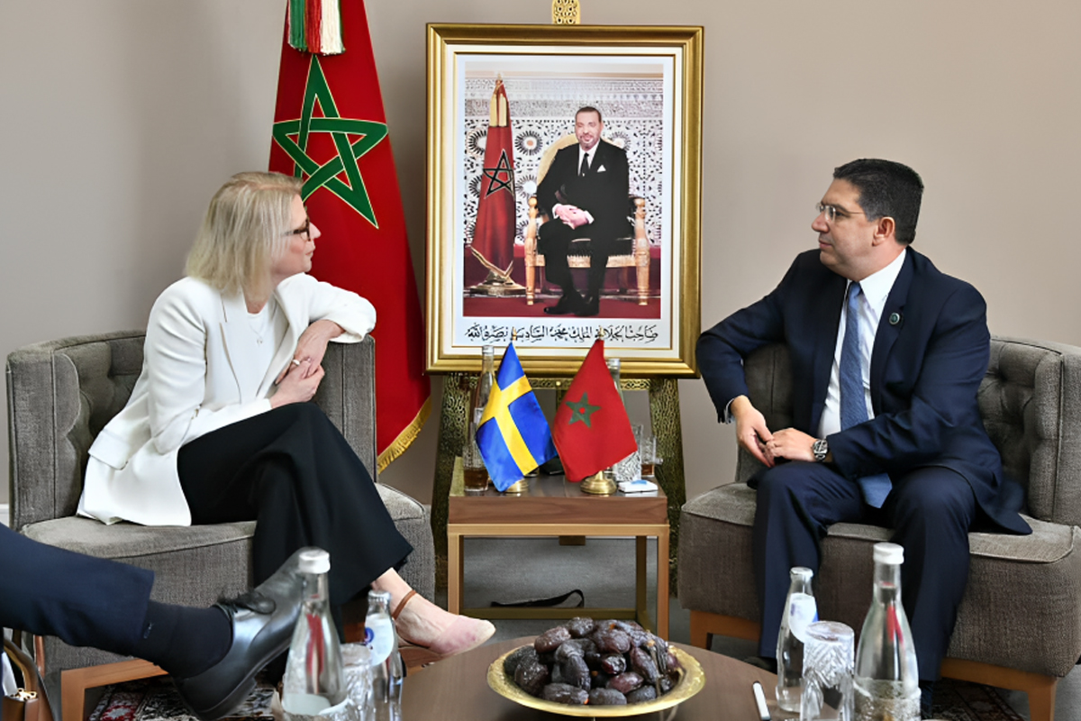 ناصر بوريطة يجري سلسلة مباحثات مع عدد من المسؤولين الأجانب