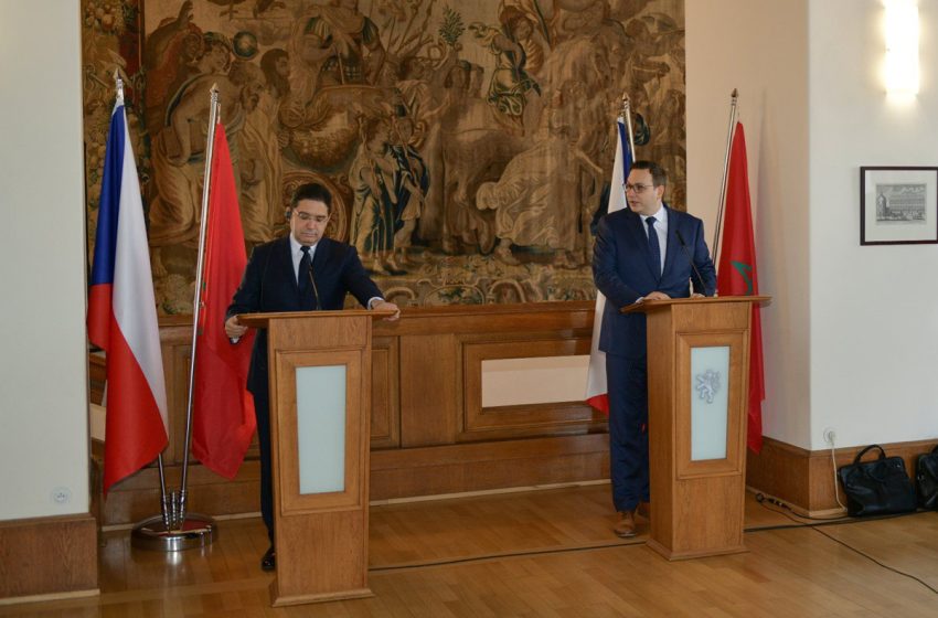 بوريطة: المملكة المغربية تثمن عاليا موقف جمهورية التشيك من قضية الصحراء المغربية