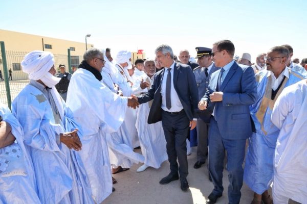 محمد صديقي في زيارة ميدانية اطلع خلالها على مشاريع للتنمية الفلاحية بجماعة فم الواد التابعة لإقليم العيون