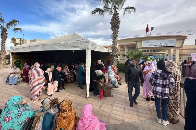 طلاق حملة طبية مجانية للكشف المبكر عن سرطاني الثدي وعنق الرحم بالعيون